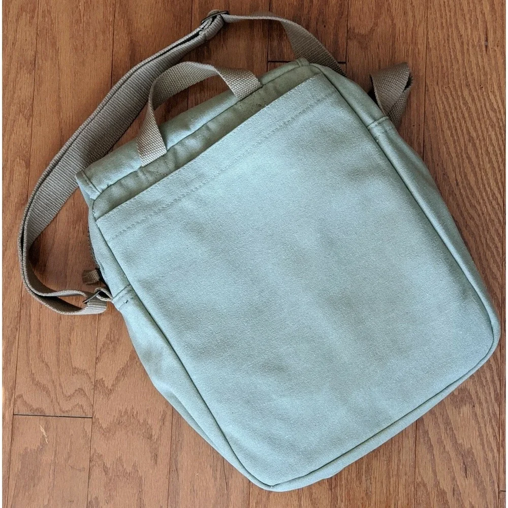 RARE Starbucks Coffee Master‎ Tasting Kit Messenger Bag Green 2004